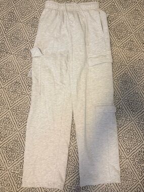 Garage Light Gray Cargo Joggers